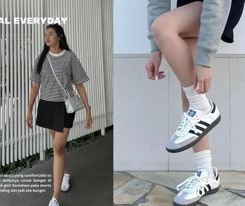 9 cách phối đồ với giày Adidas Samba đẹp, xu hướng 2025 - 9