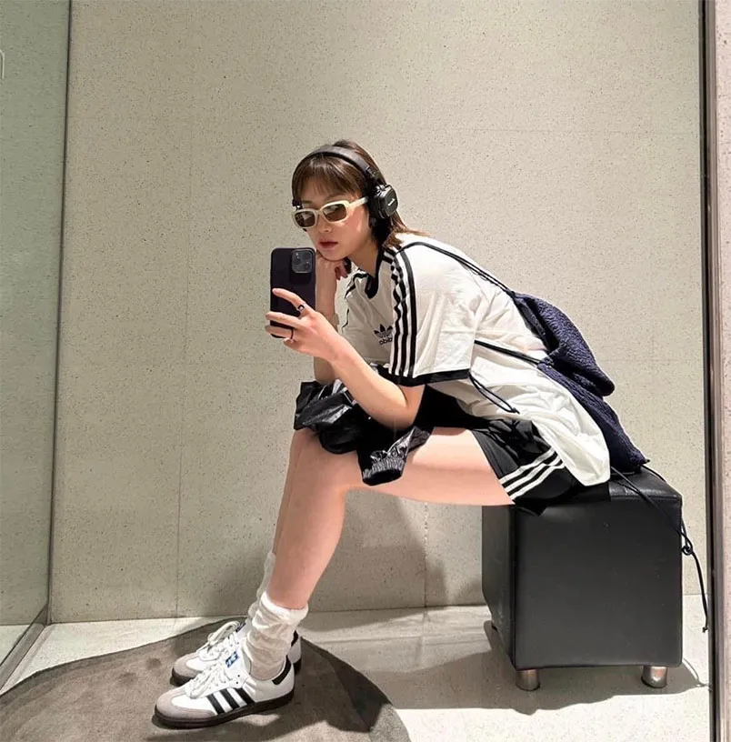 9 cách phối đồ với giày Adidas Samba đẹp, xu hướng 2025 - 10