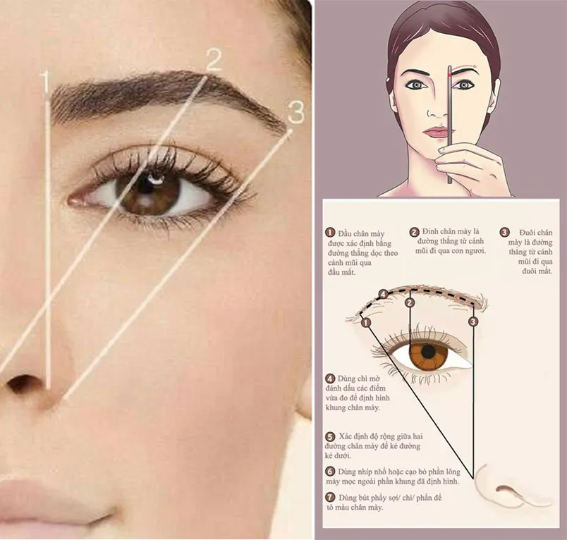 Top 10 dáng lông mày cho mặt tròn đẹp, nổi bật ngũ quan