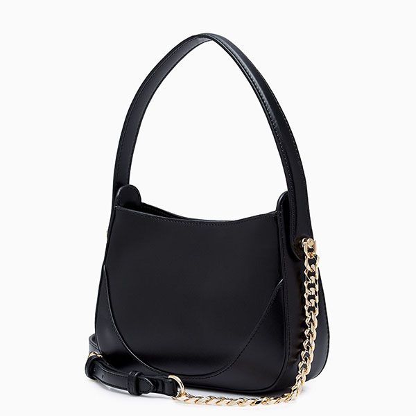 Túi Xách Nữ Lyn Circle Shoulder Bags LL23FBS242 Black Màu Đen - Túi xách - Vua Hàng Hiệu