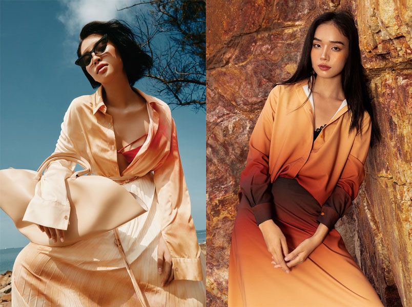 Xu hướng thời trang ombre đẹp 