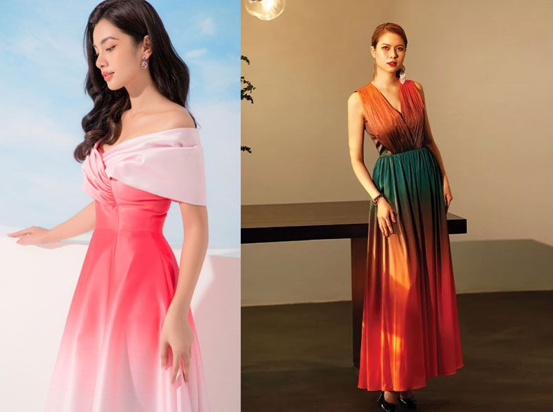 Xu hướng thời trang ombre đẹp 