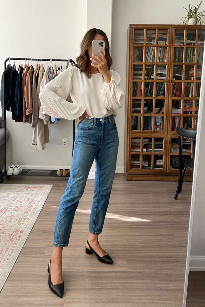4 kiểu quần jeans tạo cảm giác chân thon gọn hơn