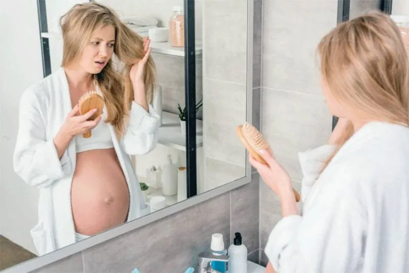 5 cách chăm sóc tóc giảm gãy rụng cho bà bầu hiệu quả