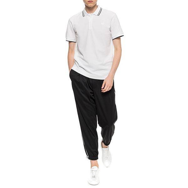 Áo Polo Nam Alexander Mcqueen Swallow Polo Shirt 277624 Màu Trắng Size L - Thời trang - Vua Hàng Hiệu