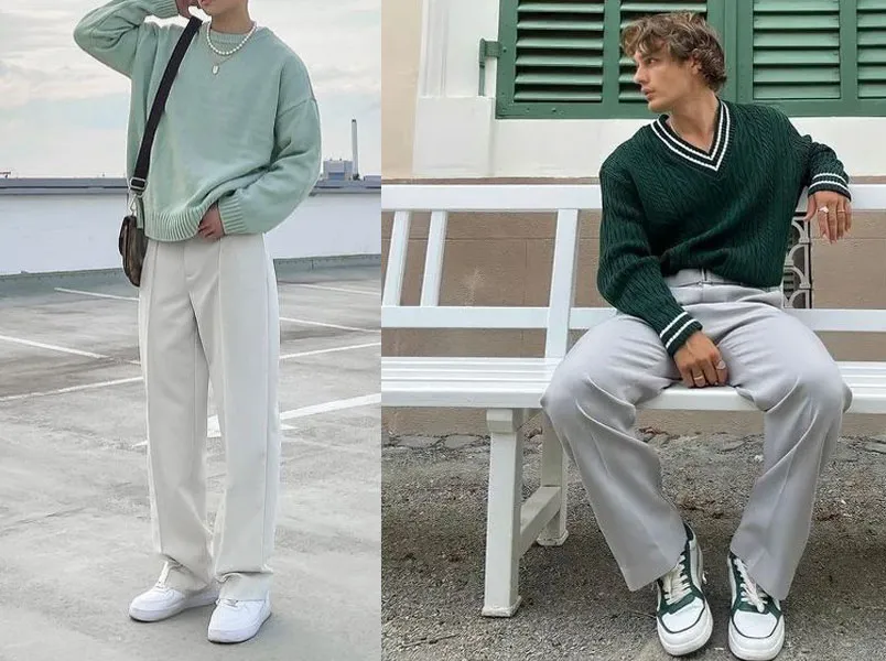 Áo sweater mặc với gì đẹp? 15+ phối đồ với áo sweater vô cùng chất