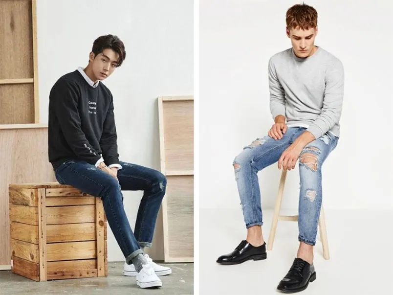 Áo sweater mặc với gì đẹp? 15+ phối đồ với áo sweater vô cùng chất