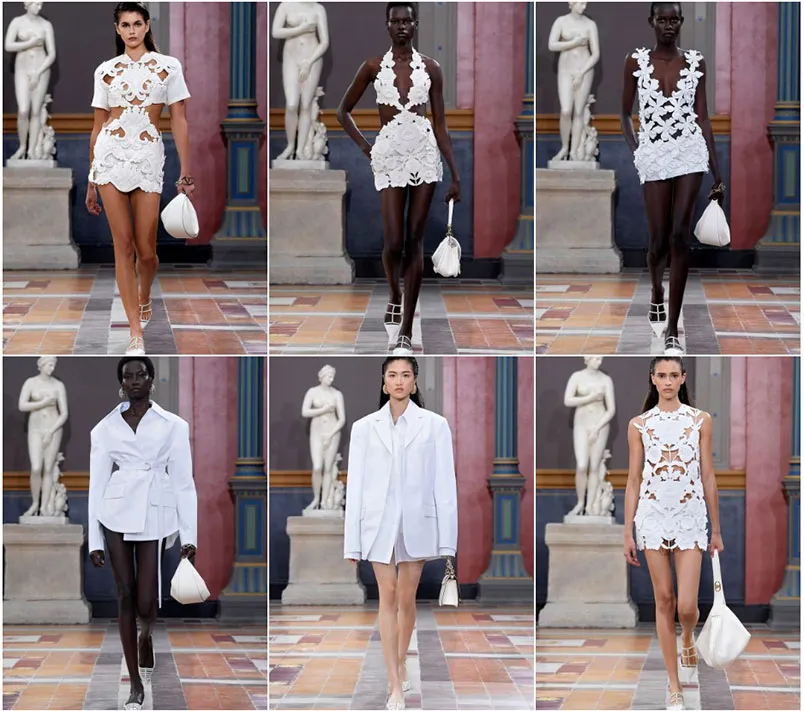 BST Valentino Xuân Hè 2025: Cảm hứng fashitecture ấn tượng  - 1