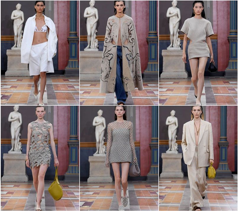 BST Valentino Xuân Hè 2025: Cảm hứng fashitecture ấn tượng  - 5