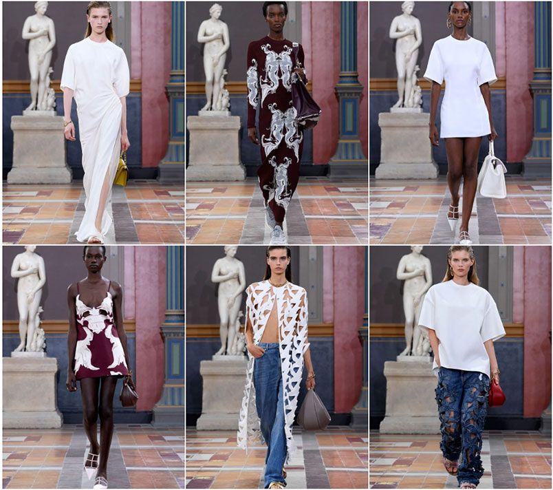 BST Valentino Xuân Hè 2025: Cảm hứng fashitecture ấn tượng  - 3