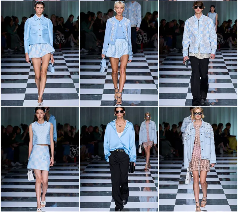 BST Versace Xuân Hè 2025: Barbie thập niên 60 trên sàn runway - 6