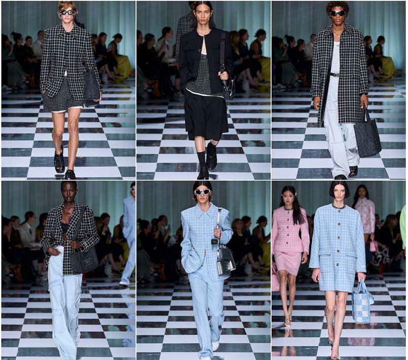 BST Versace Xuân Hè 2025: Barbie thập niên 60 trên sàn runway - 4