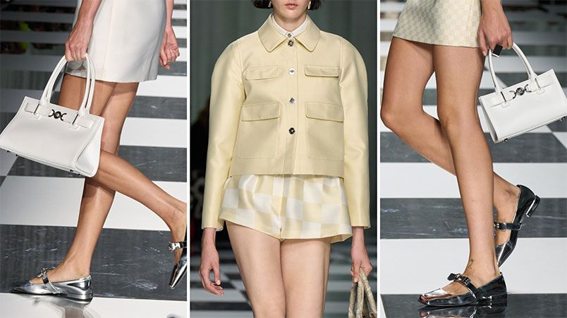 BST Versace Xuân Hè 2025: Barbie thập niên 60 trên sàn runway - 13