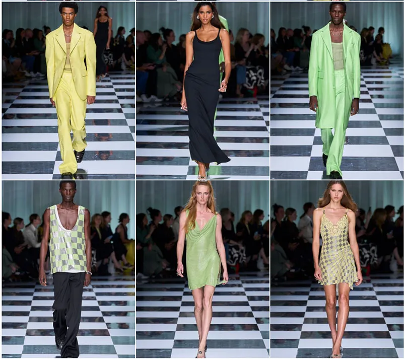 BST Versace Xuân Hè 2025: Barbie thập niên 60 trên sàn runway - 12