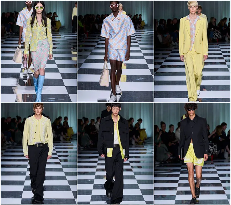 BST Versace Xuân Hè 2025: Barbie thập niên 60 trên sàn runway - 10