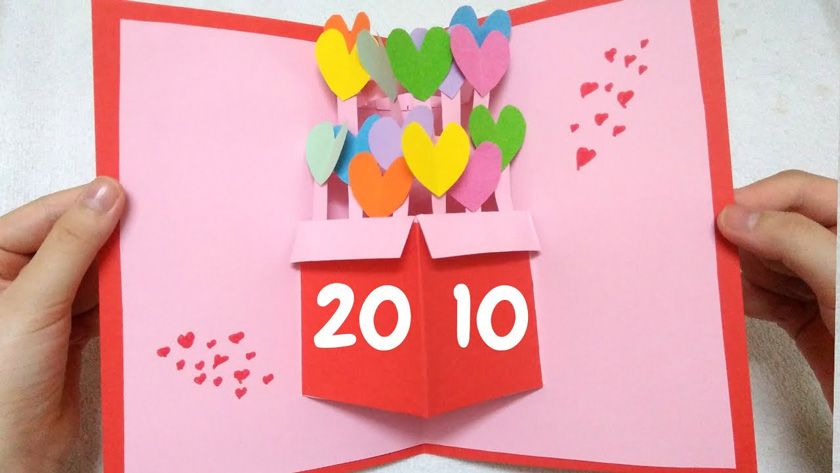 15 cách làm thiệp 20/10 đơn giản và đẹp tặng cho mẹ, cô giáo, chị gái - 12