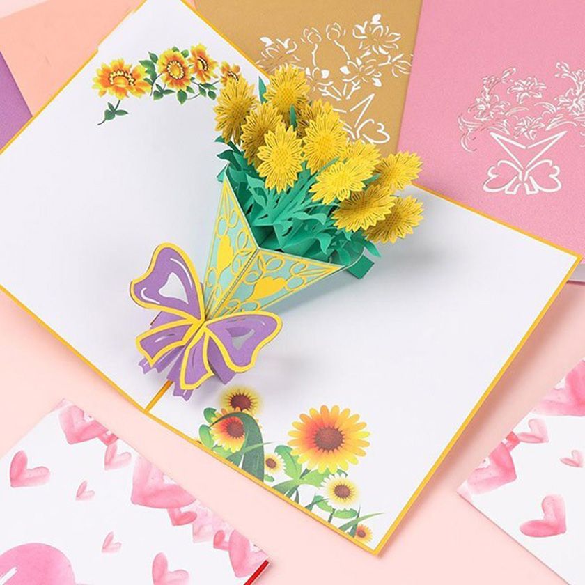 15 cách làm thiệp 20/10 đơn giản và đẹp tặng cho mẹ, cô giáo, chị gái - 6