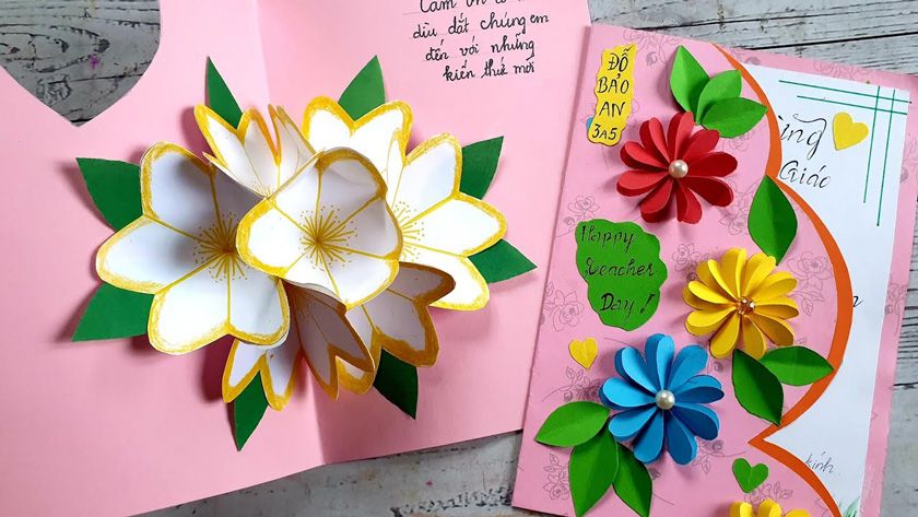 15 cách làm thiệp 20/10 đơn giản và đẹp tặng cho mẹ, cô giáo, chị gái - 9