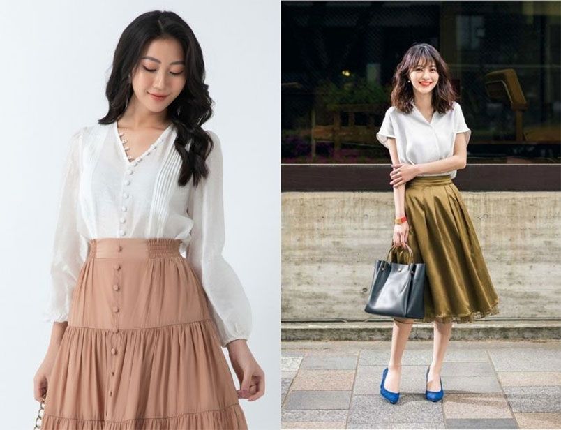Cách phối đồ nữ đơn giản, nhẹ nhàng mà vẫn 