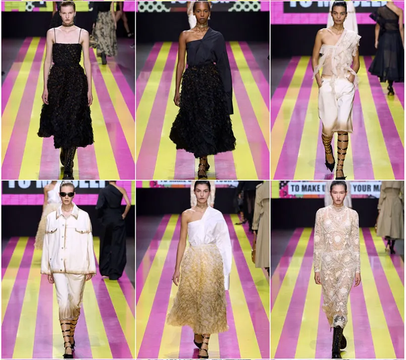 Dior Xuân Hè 2025: Tinh thần nổi loạn nhưng vẫn nữ tính  - 3