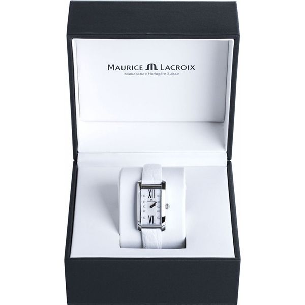 Đồng Hồ Nữ Maurice Lacroix Mother Of Pearl Dial White Leather Strap FA2164-SS001-170 Màu Trắng - Đồng hồ - Vua Hàng Hiệu