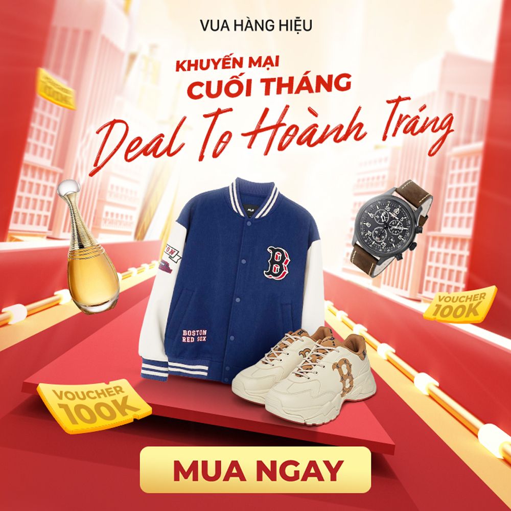 Khuyến mãi cuối tháng 10 tại Vua Hàng Hiệu: Mua sắm thả ga với giá siêu tiết kiệm