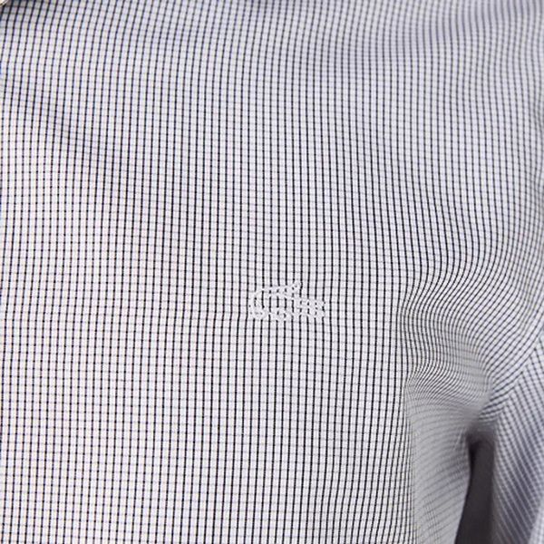 Áo Sơ Mi Nam Lacoste Regular Fit CH2974 00 AU8 Màu Trắng Caro Kẻ Đen Size 39 - Thời trang - Vua Hàng Hiệu