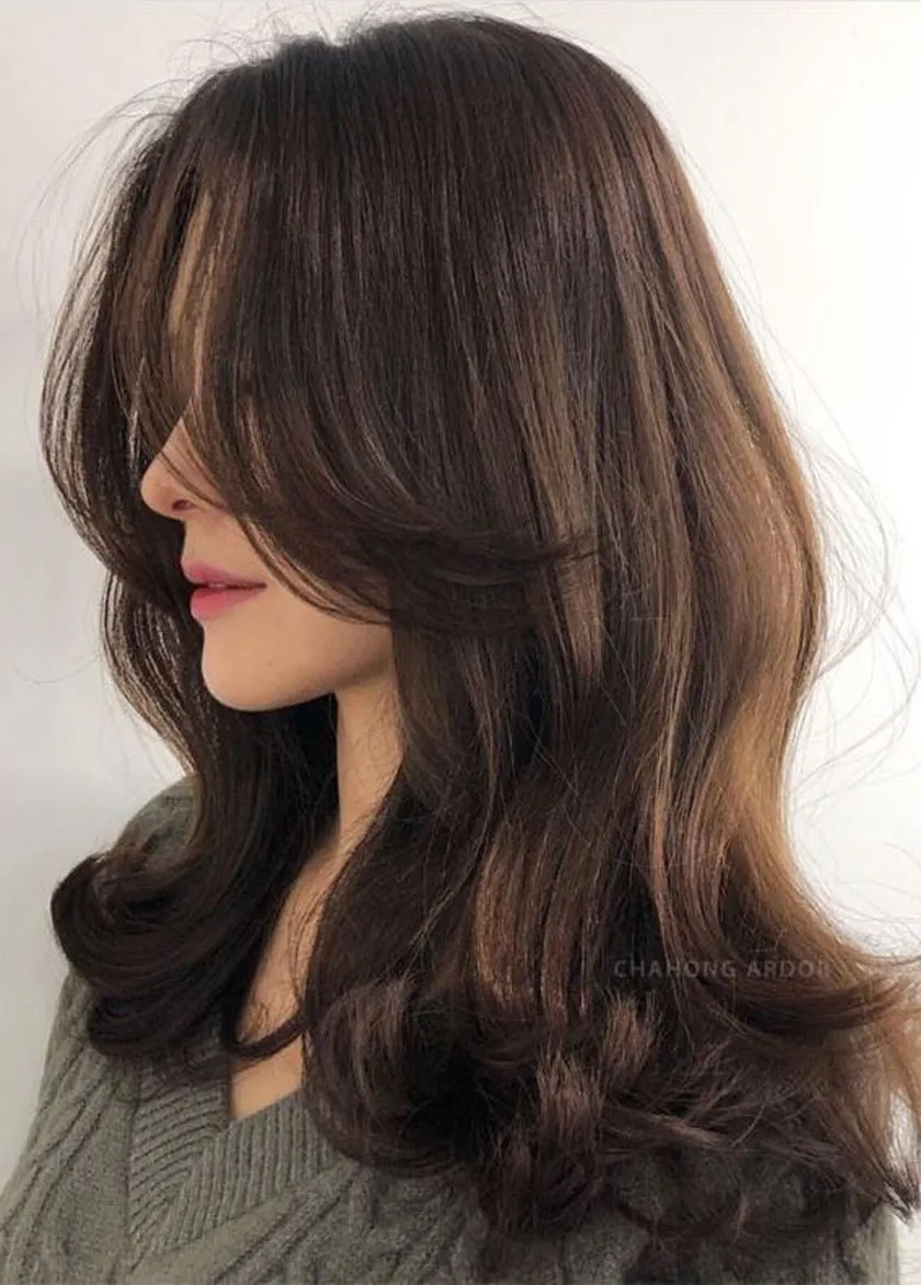 32+ kiểu tóc mái dài vô cùng đẹp phù hợp cho mọi khuôn mặt