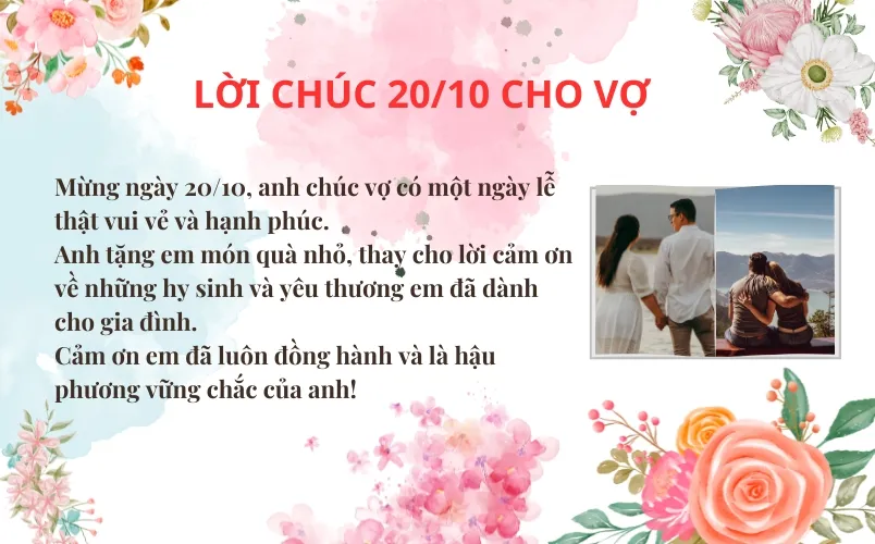 100+ lời chúc 20/10 hay và ý nghĩa dành tặng phái nữ