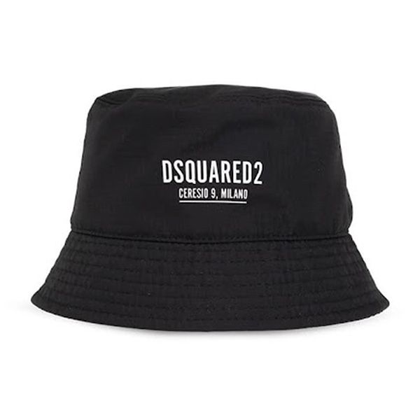 Mũ Dsquared2 Bucket Hat HAM0031 Màu Đen Size S - Mũ nón - Vua Hàng Hiệu