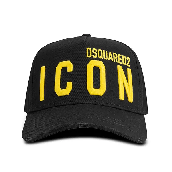 Mũ Nam Dsquared2 Be Icon Cap BCM0412 05C00001 M652 Màu Đen - Mũ nón - Vua Hàng Hiệu