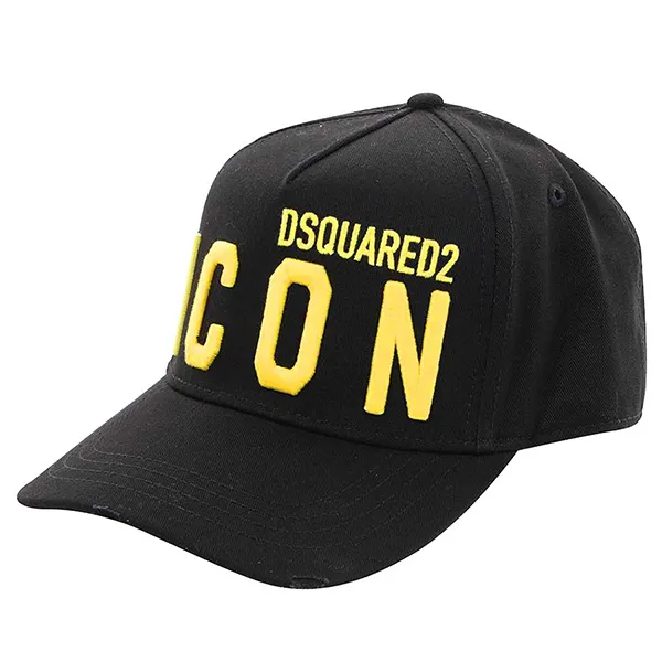 Mũ Nam Dsquared2 Be Icon Cap BCM0412 05C00001 M652 Màu Đen - Mũ nón - Vua Hàng Hiệu
