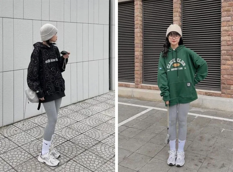 7 cách phối đồ với quần legging đẹp, không lộ khuyết điểm