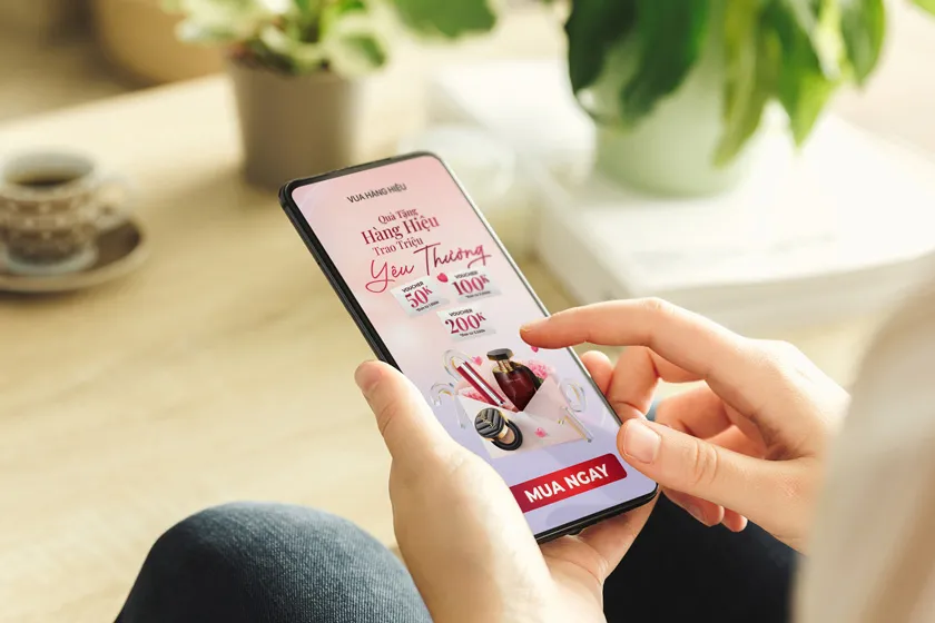 Khuyến mãi 20/10 tại Vua Hàng Hiệu: Săn voucher 200K, miễn phí gói quà và freeship - 2