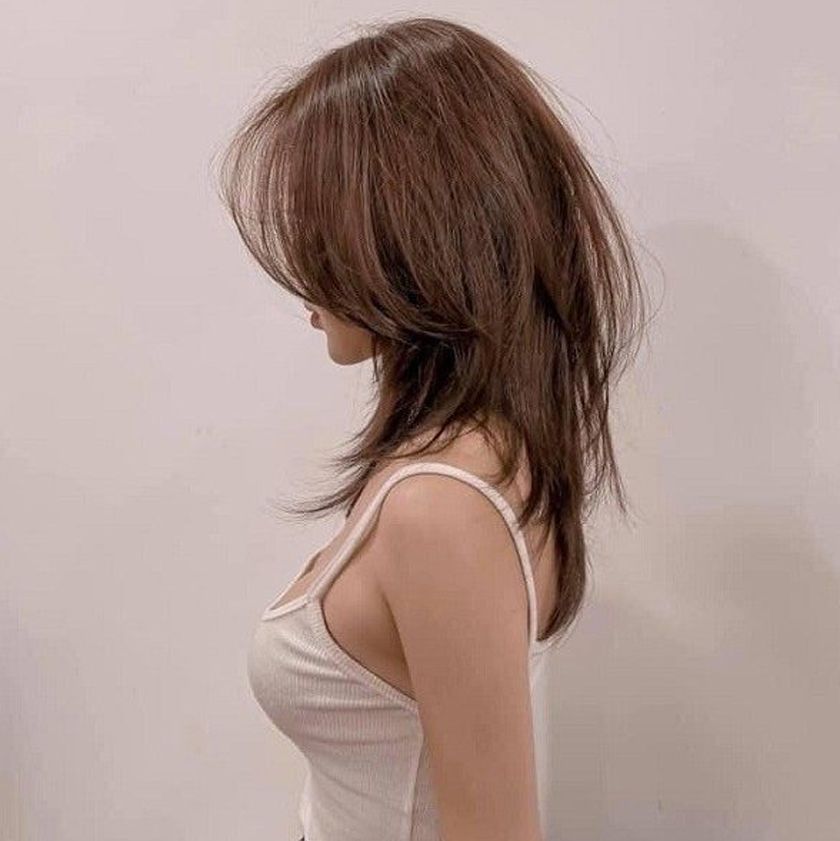 32 kiểu tóc mullet layer mái bay sành điệu cho nữ
