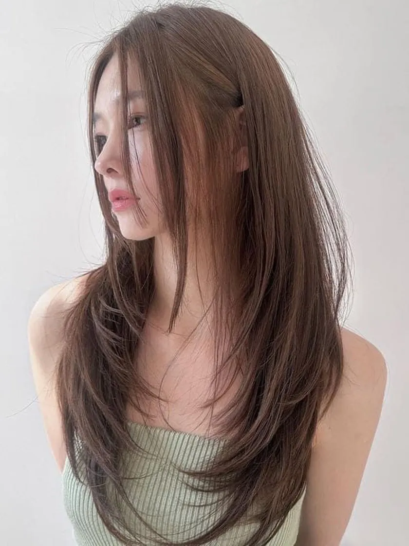 32 kiểu tóc mullet layer mái bay sành điệu cho nữ