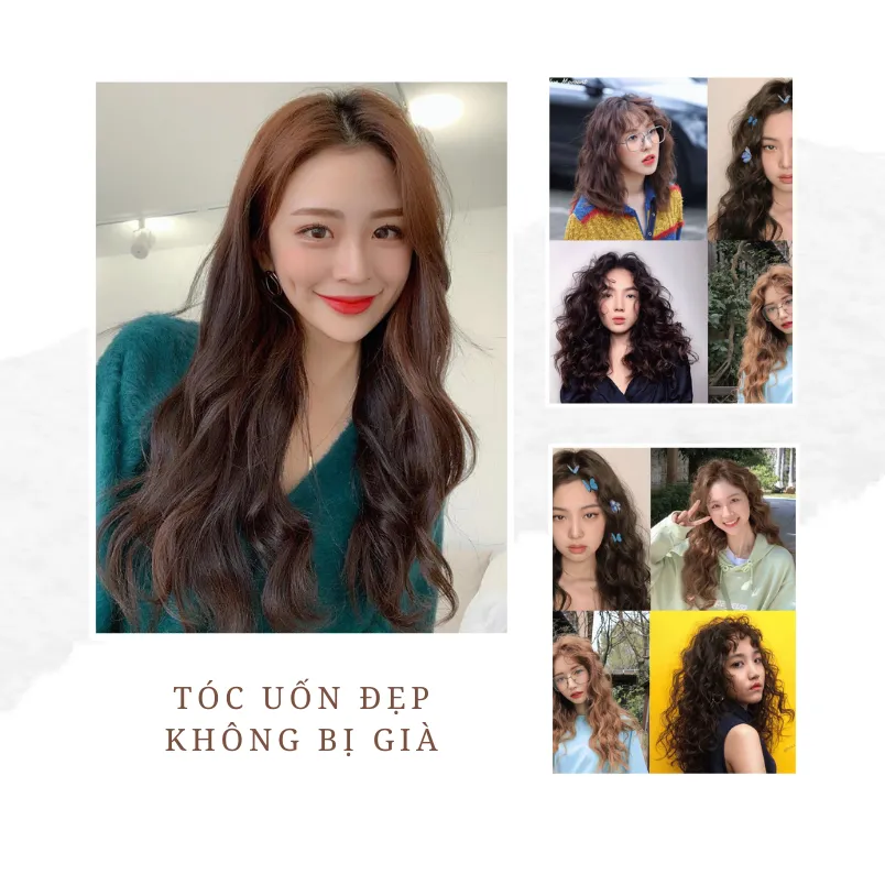 Tóc uốn đẹp mà không bị già? Top 15+ kiểu tóc uốn vô cùng đẹp