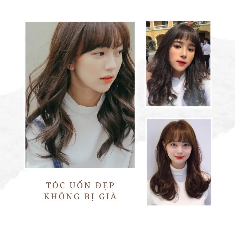Tóc uốn đẹp mà không bị già? Top 15+ kiểu tóc uốn vô cùng đẹp