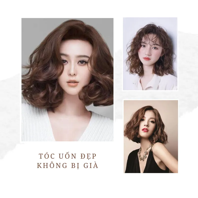 Tóc uốn đẹp mà không bị già? Top 15+ kiểu tóc uốn vô cùng đẹp