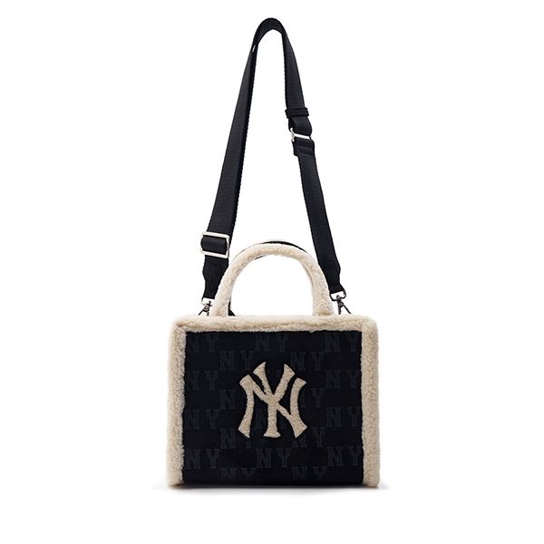 Túi Tote MLB Monogram Mustang New York Yankees 3AORS1036-50BKS Màu Đen - Túi xách - Vua Hàng Hiệu