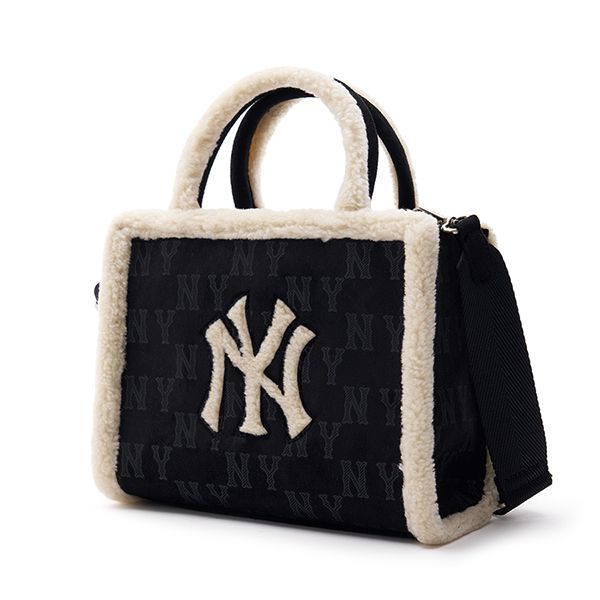 Túi Tote MLB Monogram Mustang New York Yankees 3AORS1036-50BKS Màu Đen - Túi xách - Vua Hàng Hiệu
