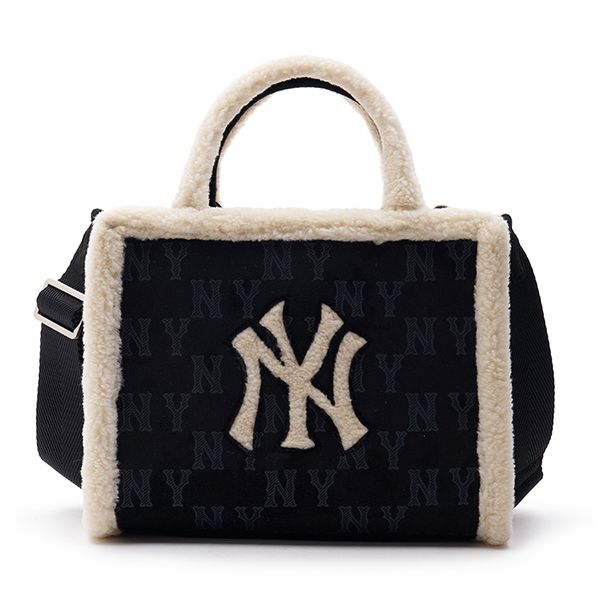 Túi Tote MLB Monogram Mustang New York Yankees 3AORS1036-50BKS Màu Đen - Túi xách - Vua Hàng Hiệu