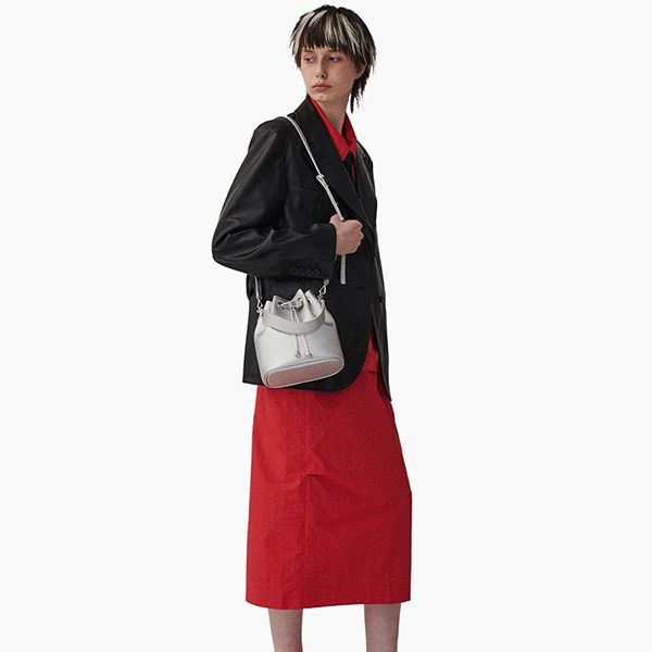 Túi Xách Tay Nữ Find Kapoor Pingo Plum Bag 18 Silver Bag Màu Bạc - Túi xách - Vua Hàng Hiệu