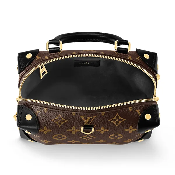 Túi Xách Tay Nữ Louis Vuitton LV Petite Malle Souple Monogram Bag M45571 Màu Nâu - Túi xách - Vua Hàng Hiệu
