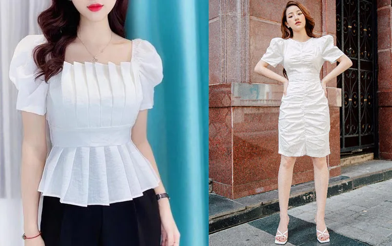 Vai xuôi mặc gì đẹp? Gợi ý set đồ vai xuôi đẹp chuẩn gu