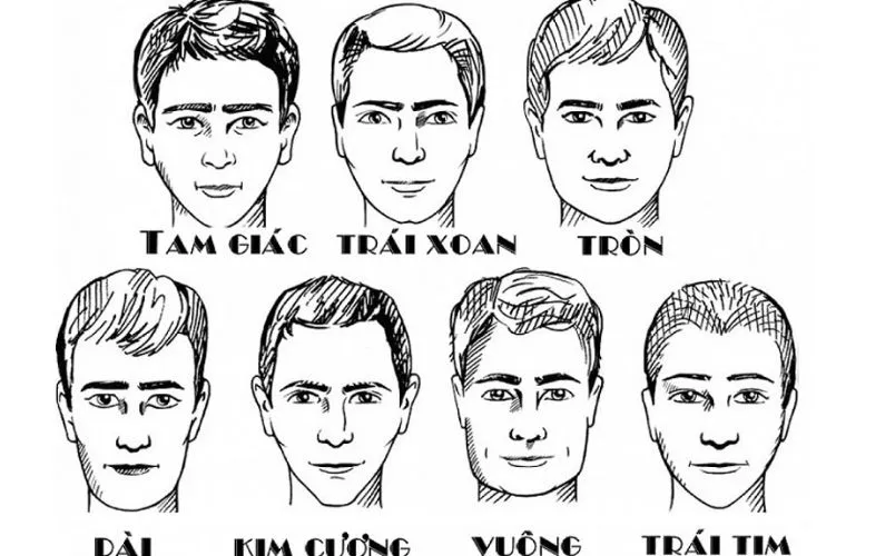 15 kiểu tóc cho mặt tam giác nam giúp chàng thêm bảnh bao