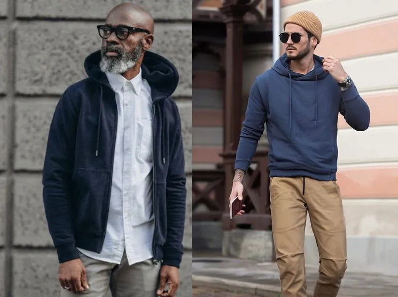 Áo hoodie zip là gì? Gợi ý phối đồ với áo hoodie zip sành điệu
