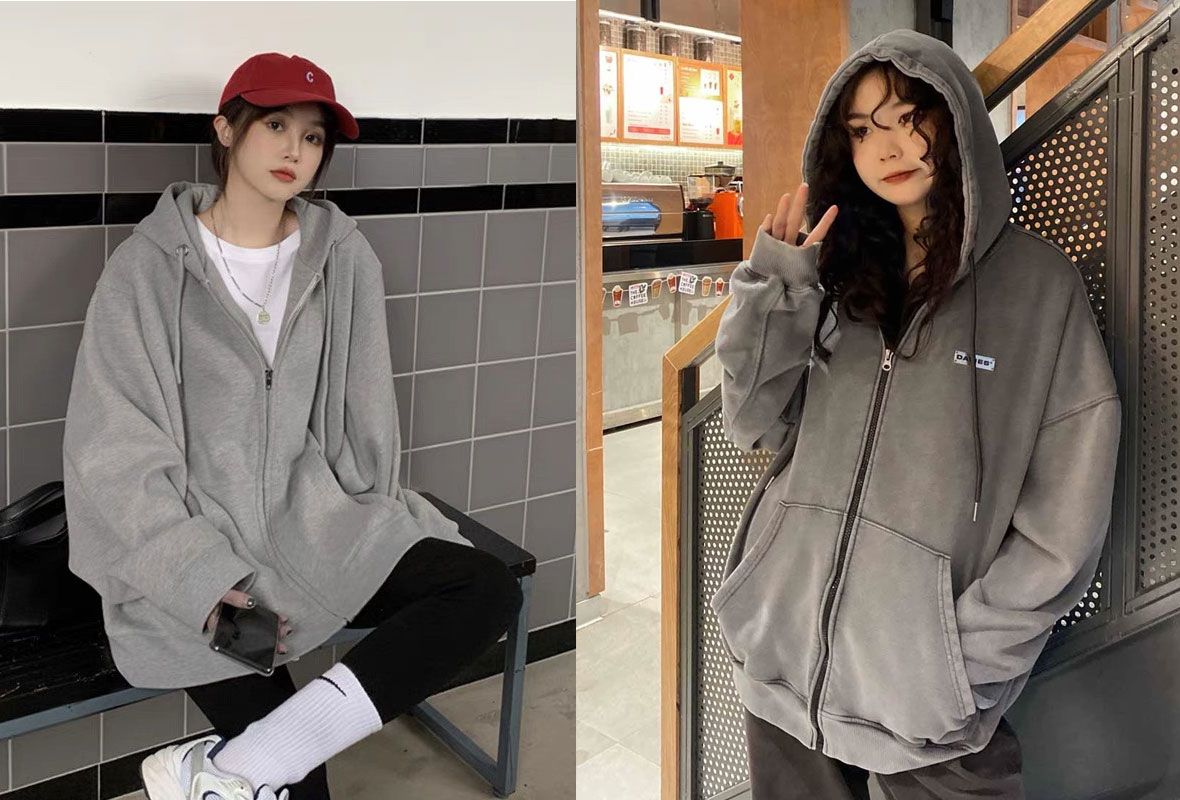Áo hoodie zip là gì? Gợi ý phối đồ với áo hoodie zip sành điệu