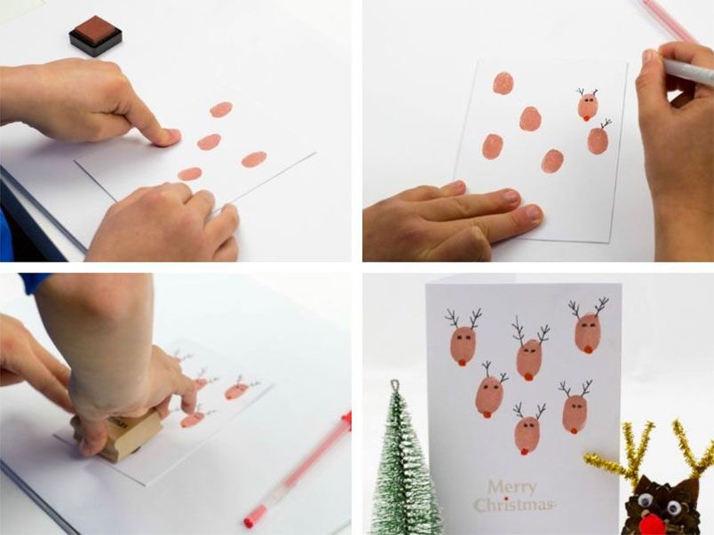 10 cách làm thiệp Noel, thiệp Giáng sinh đơn giản tại nhà