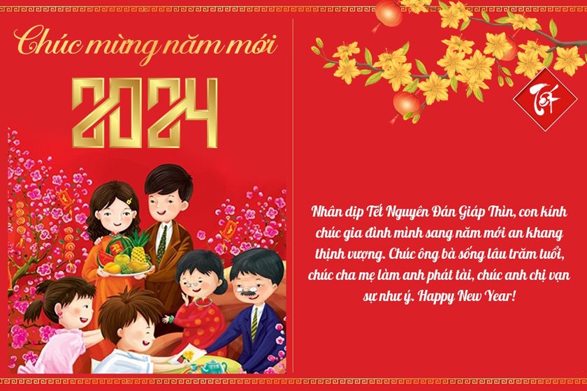 100+ câu chúc Tết hay và ý nghĩa cho năm Ất Tỵ 2025 - 1
